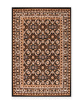 Esher Black Traditional Oriental Rug