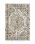 Ludlow Cream Distressed Medallion Rug