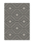 Menorca Black Diamond Outdoor Rug