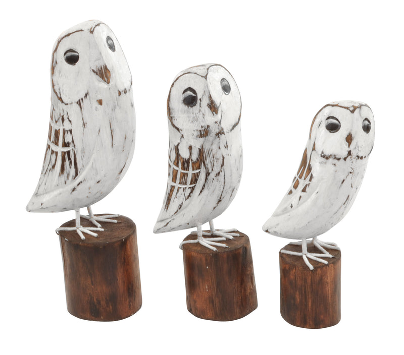 Set of 3 Owls
