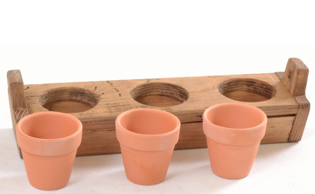 3 Pot Planter 