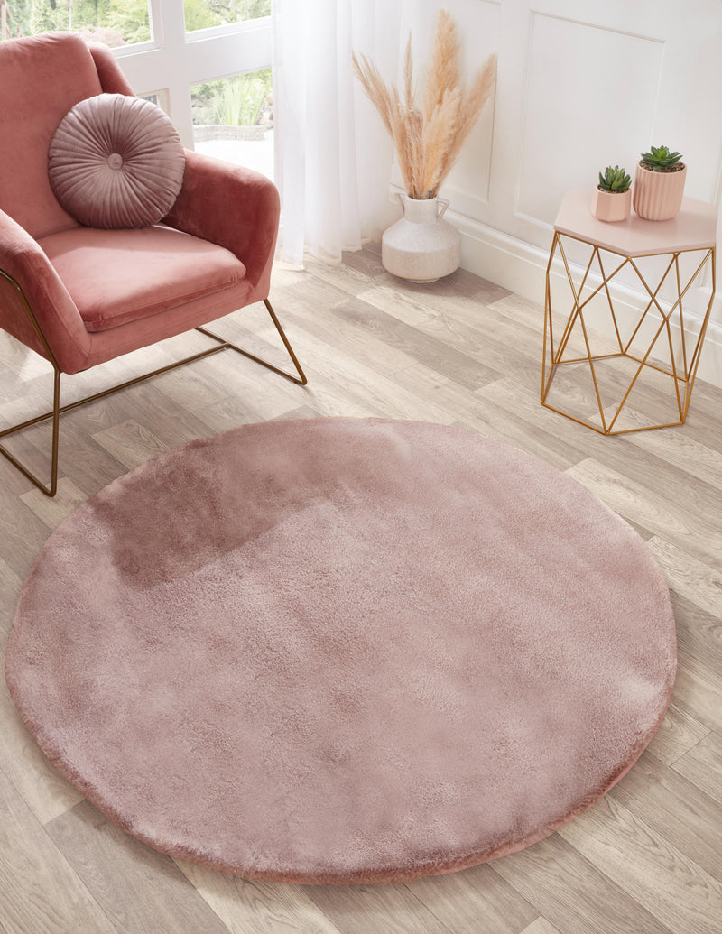 TIPPED LUXE FAUX FUR RUGS