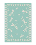 Amalfi Aqua Dragonfly Outdoor Rug