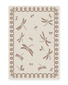 Amalfi Taupe Dragonfly Outdoor Rug