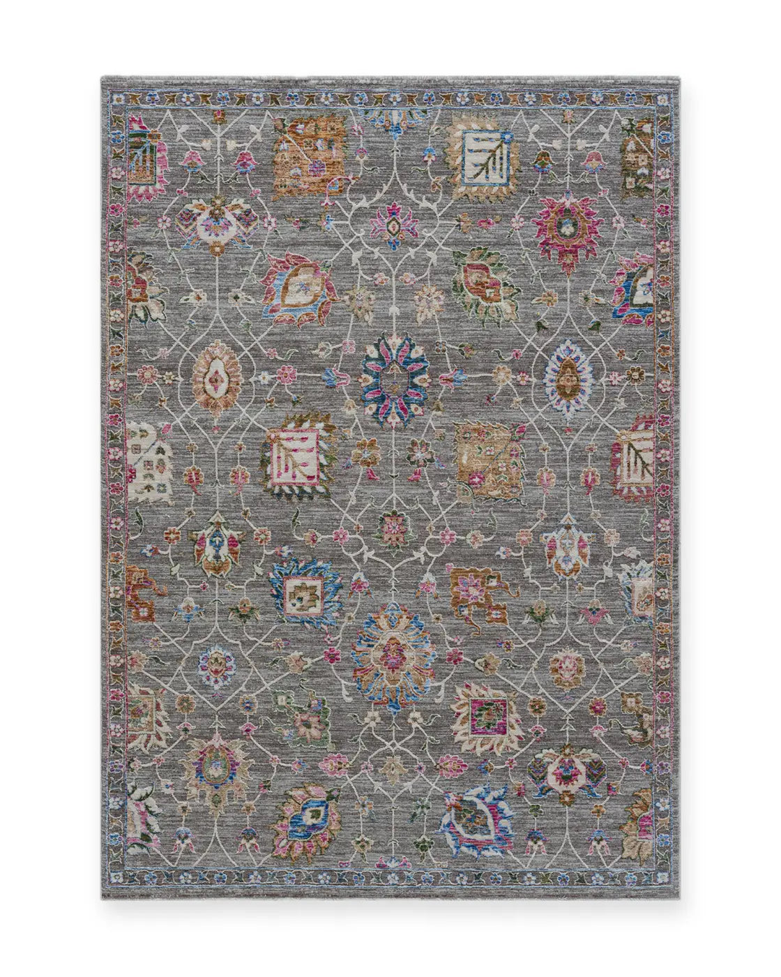 Anise Multicolour Vintage Oriental Rug