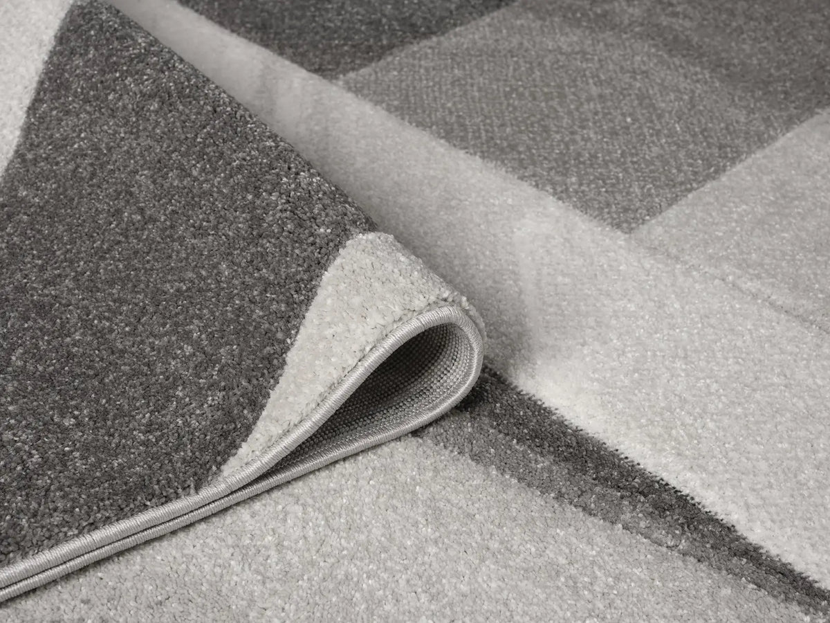 Arrow Grey Chevron Rug