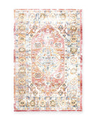 Aspen Terracotta Washed Persian-Style Rug