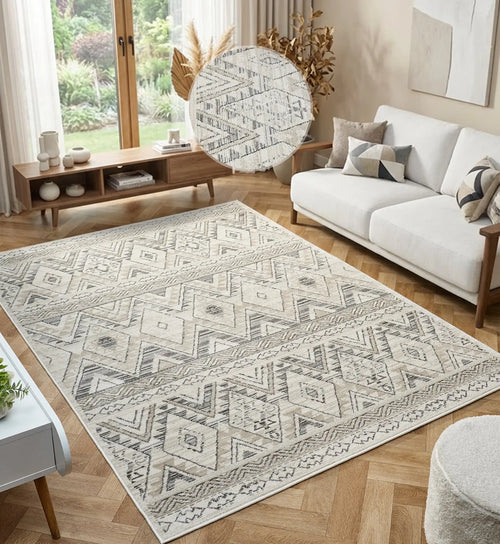 Atlas Cream Berber Style Rug