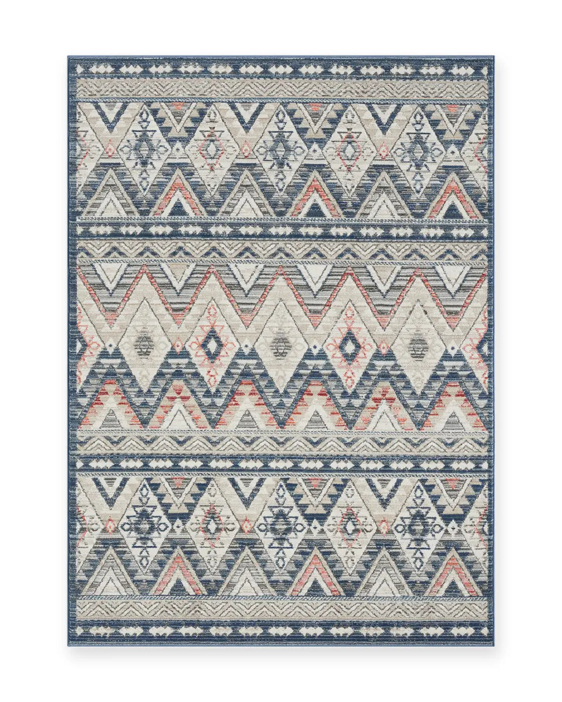 Atlas Navy Berber Style Rug