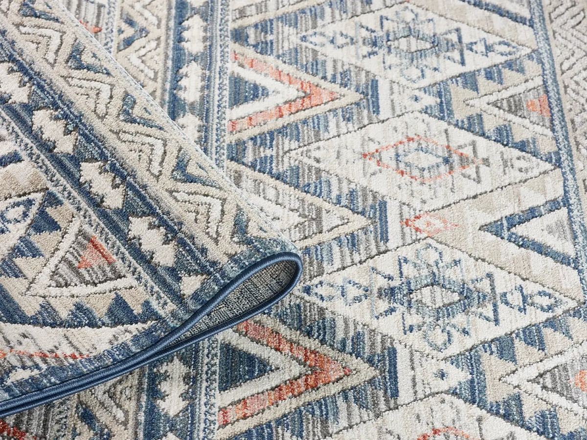 Atlas Navy Berber Style Rug