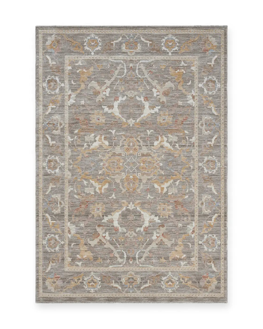 Beatrice Grey Vintage Persian-Style Rug