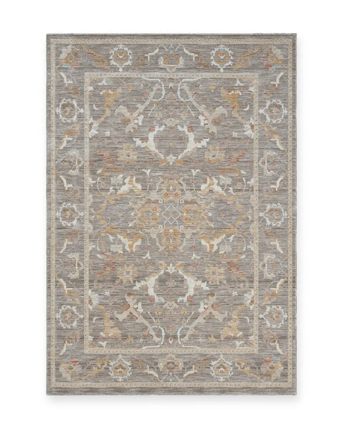 Beatrice Grey Vintage Persian-Style Rug