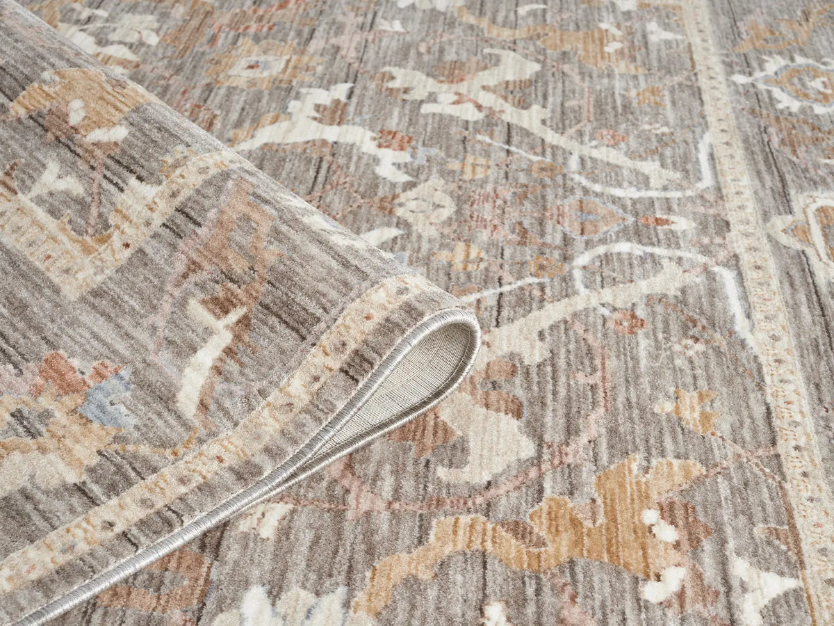 Beatrice Grey Vintage Persian-Style Rug