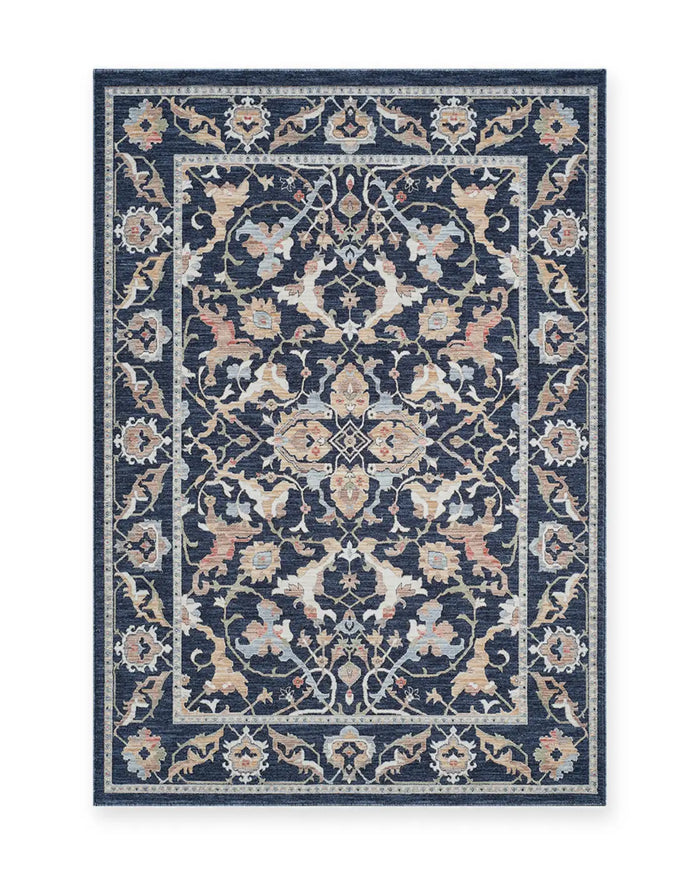 Beatrice Navy Vintage Persian-Style Rug