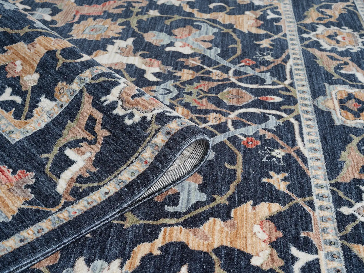 Beatrice Navy Vintage Persian-Style Rug