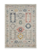 Bramble Cream Vintage Tribal Rug