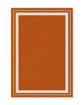 Capri Terracotta Bordered Outdoor Rug