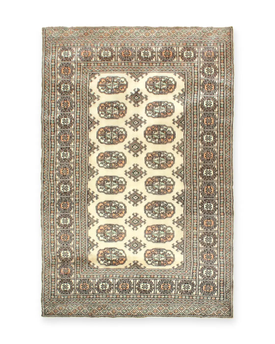 Caravan Beige Hand-Tufted Wool Rug