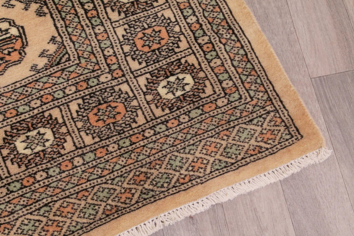 Caravan Beige Hand-Tufted Wool Rug