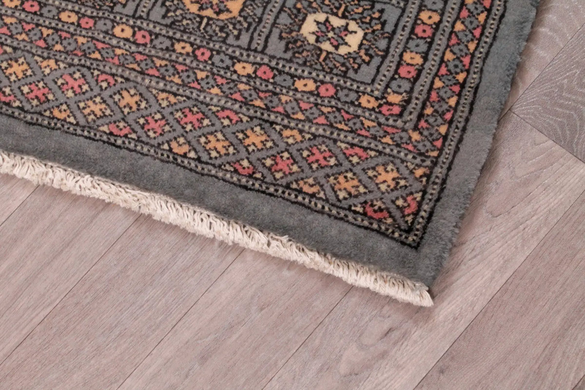 Caravan Blue Hand-Tufted Wool Rug