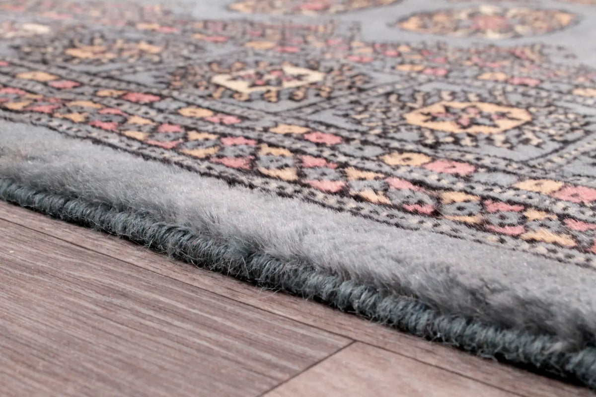 Caravan Blue Hand-Tufted Wool Rug