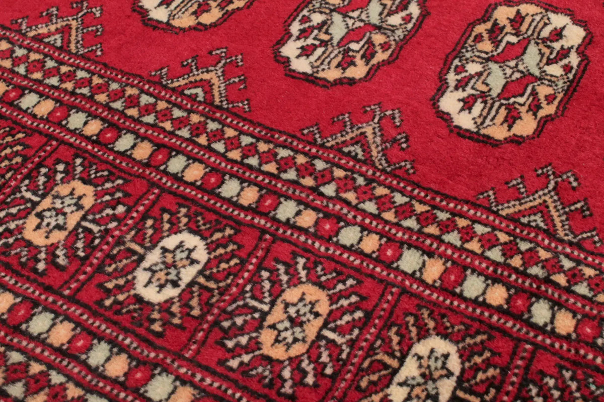 Caravan Red Hand-Tufted Wool Rug