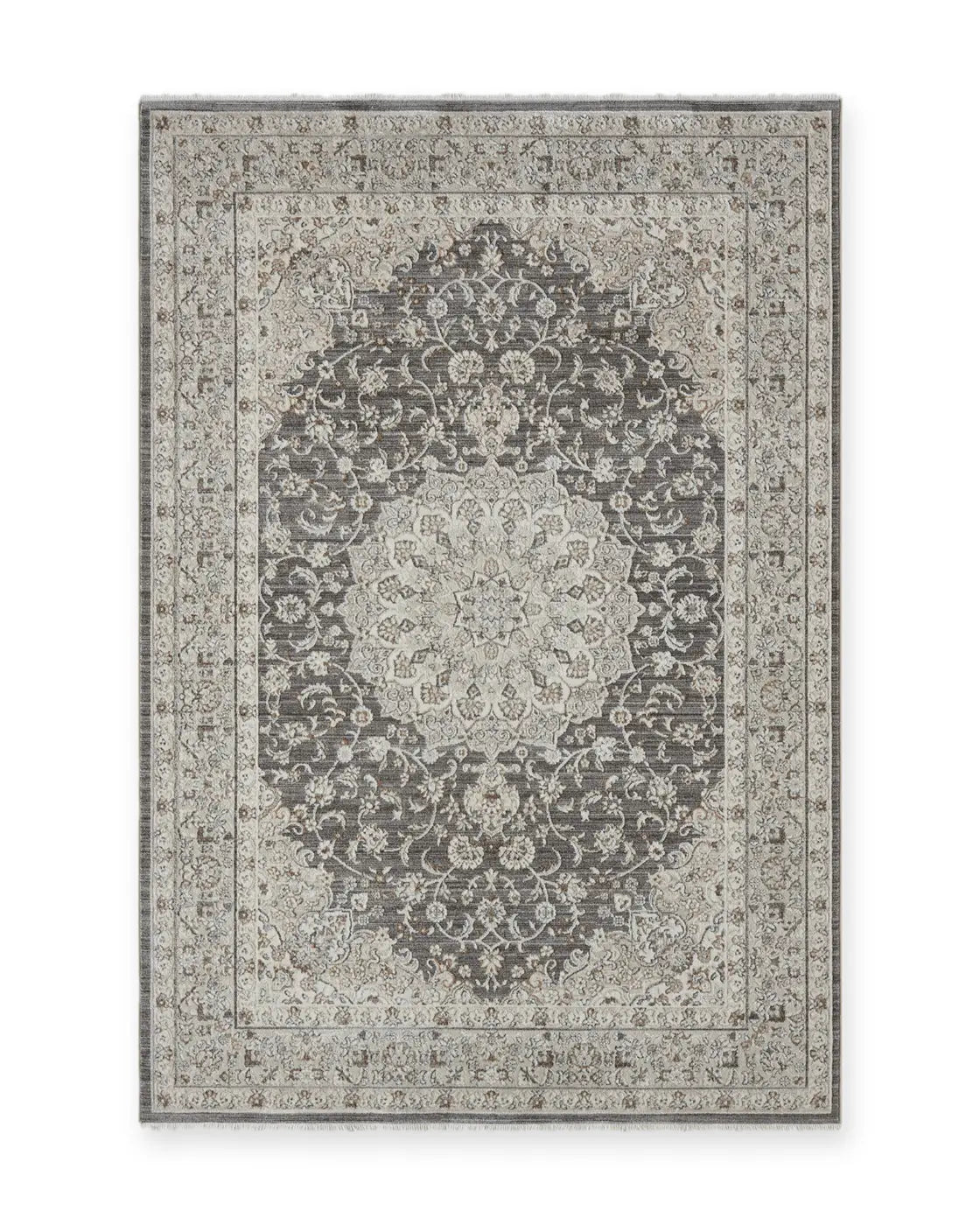 Chester Grey Medallion Rug