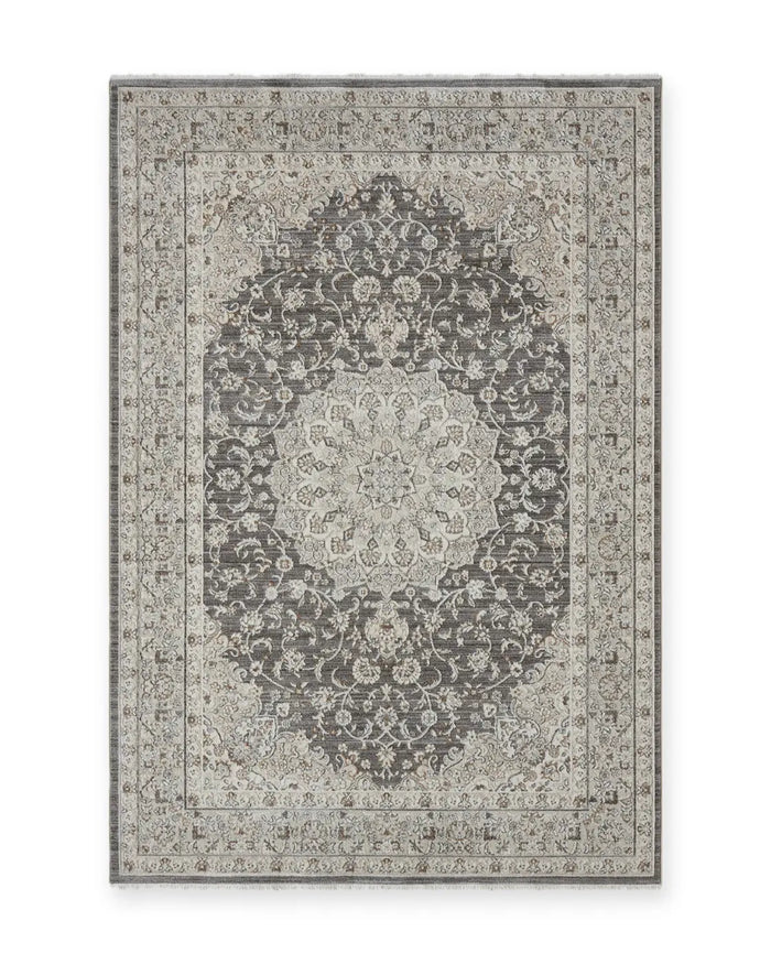 Chester Grey Medallion Rug