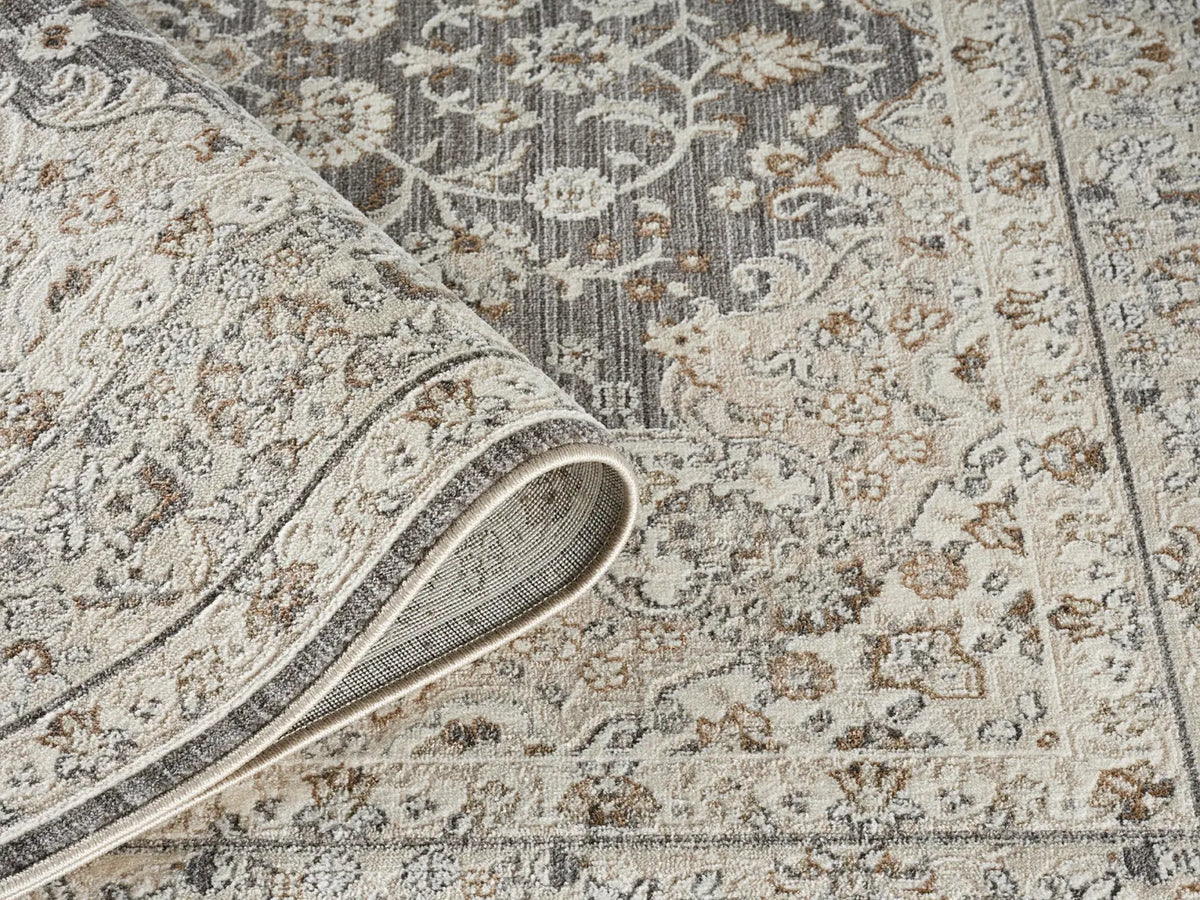 Chester Grey Medallion Rug