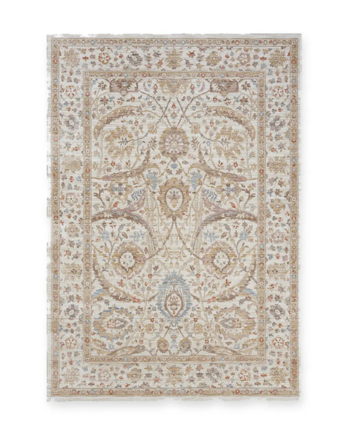 Clementine Cream Vintage Floral Rug