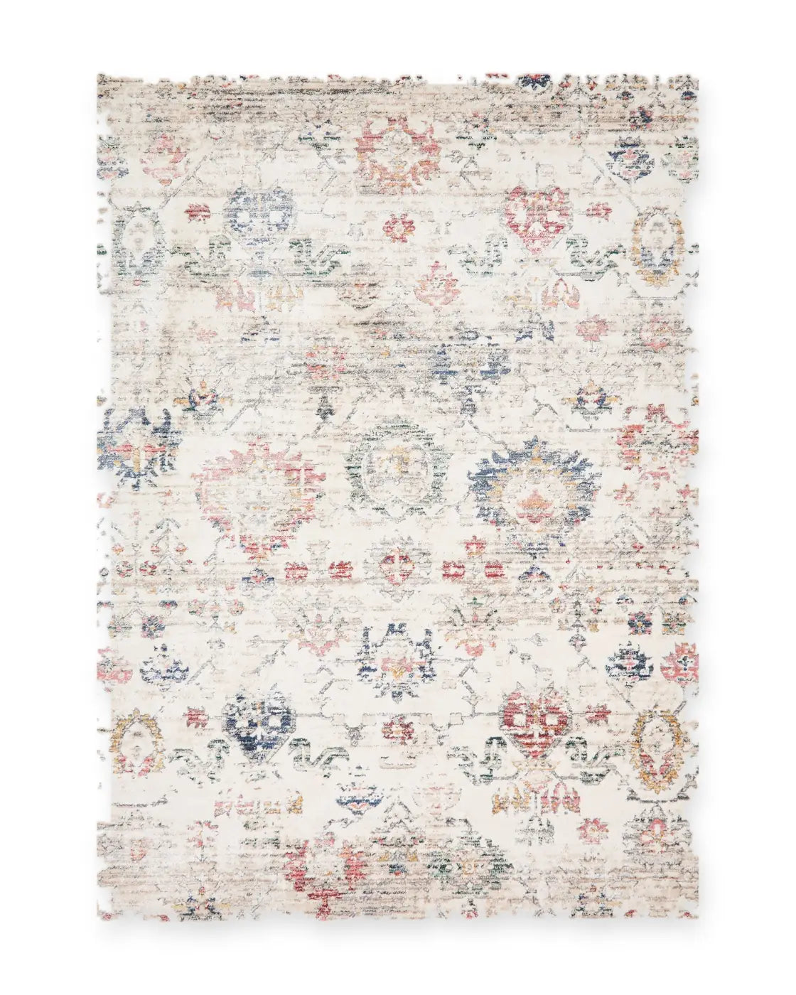 Clover Multicolour Vintage Floral Rug