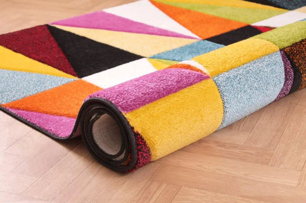 Cockatoo Rainbow Harlequin Rug