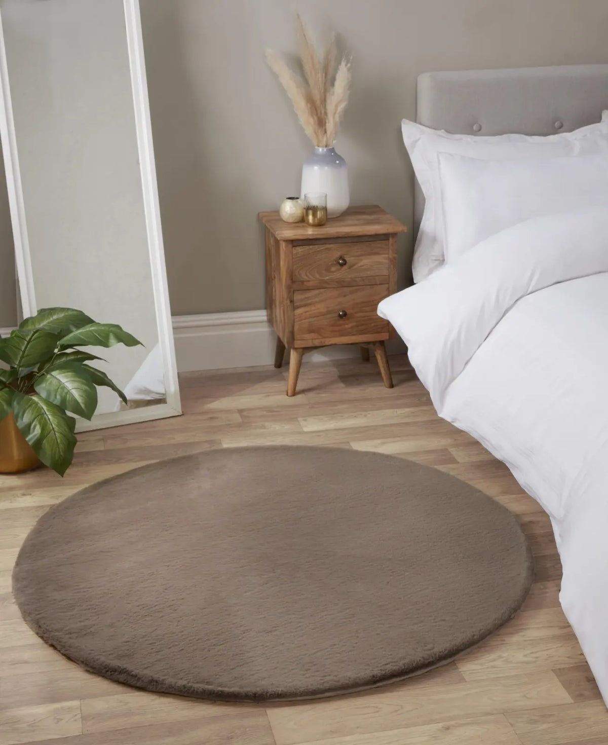 Cosset Mink Faux Fur Rug