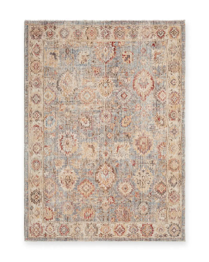 Edith Beige & Light Brown Vintage Persian-Style Rug