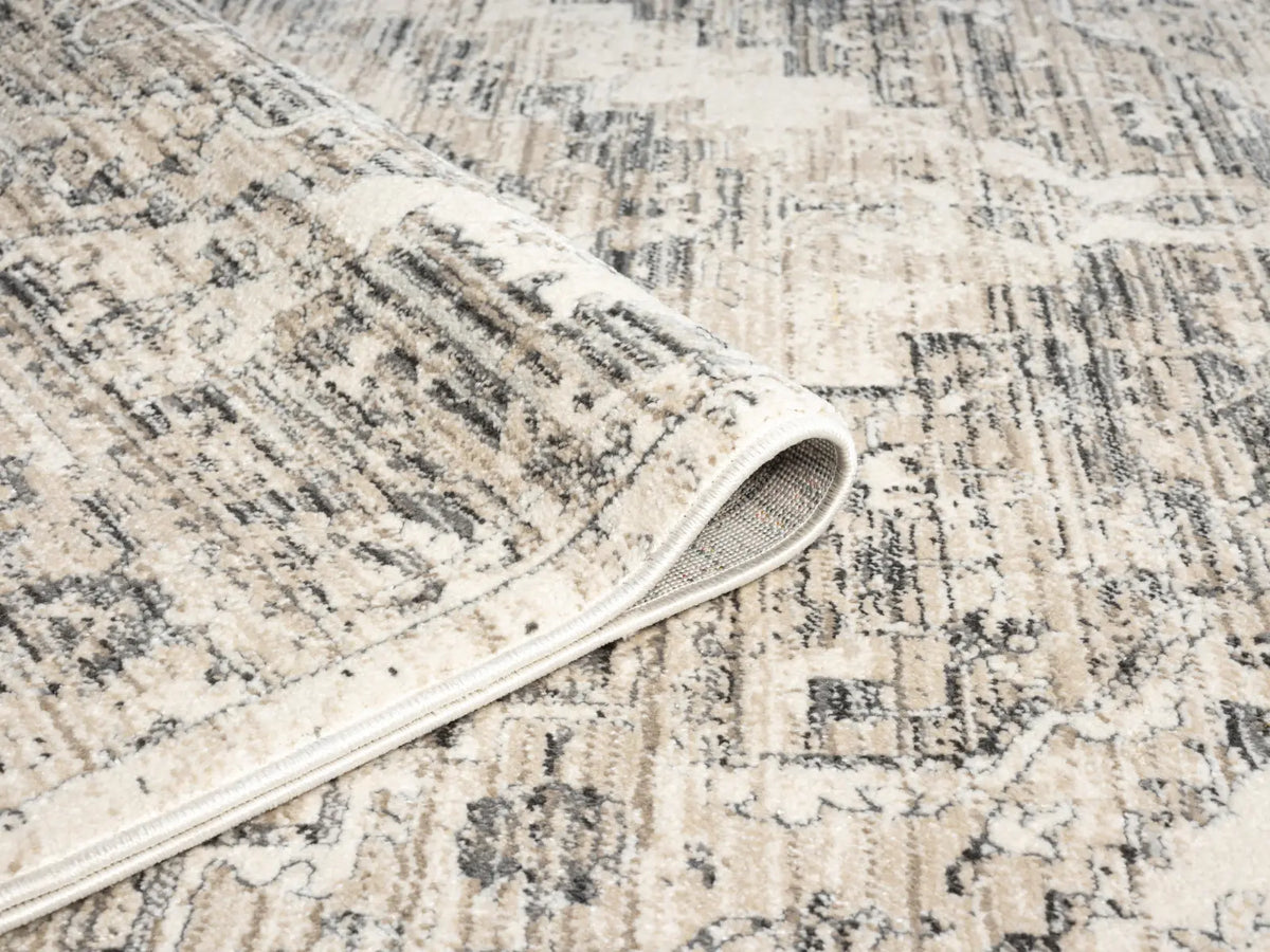 Elder Cream Vintage Distressed Rug