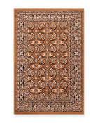 Esher Gold Traditional Oriental Rug