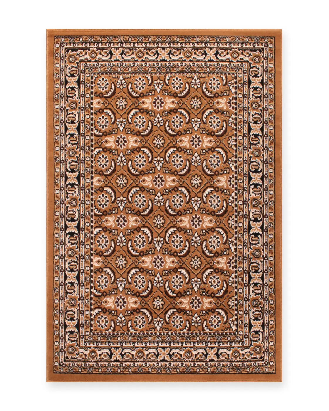 Esher Gold Traditional Oriental Rug