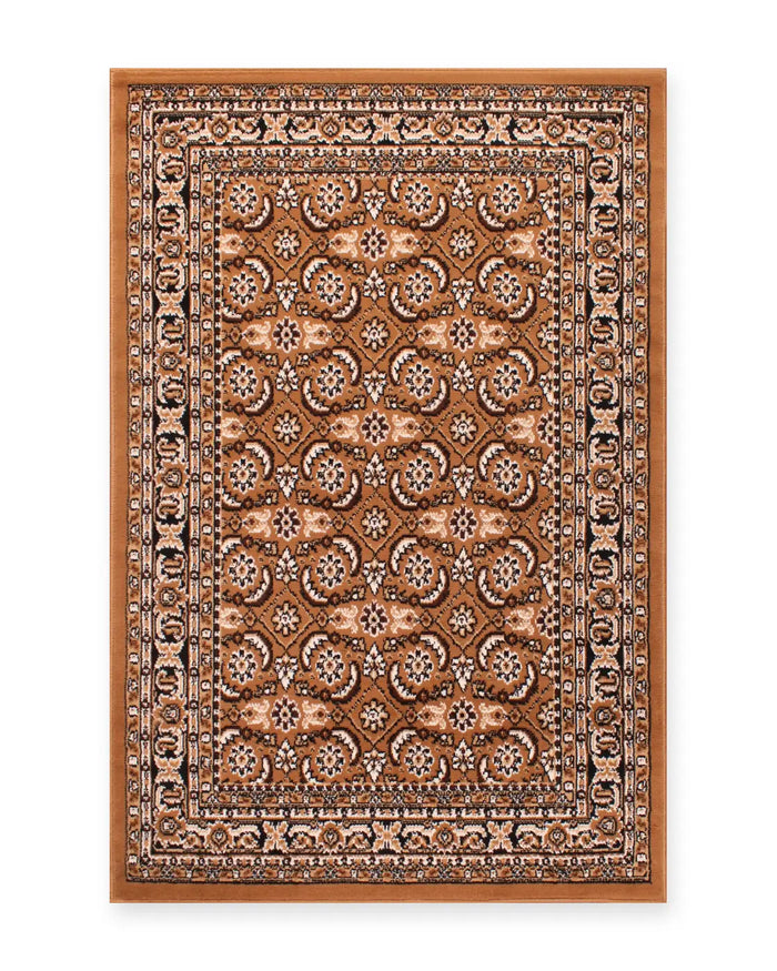 Esher Gold Traditional Oriental Rug