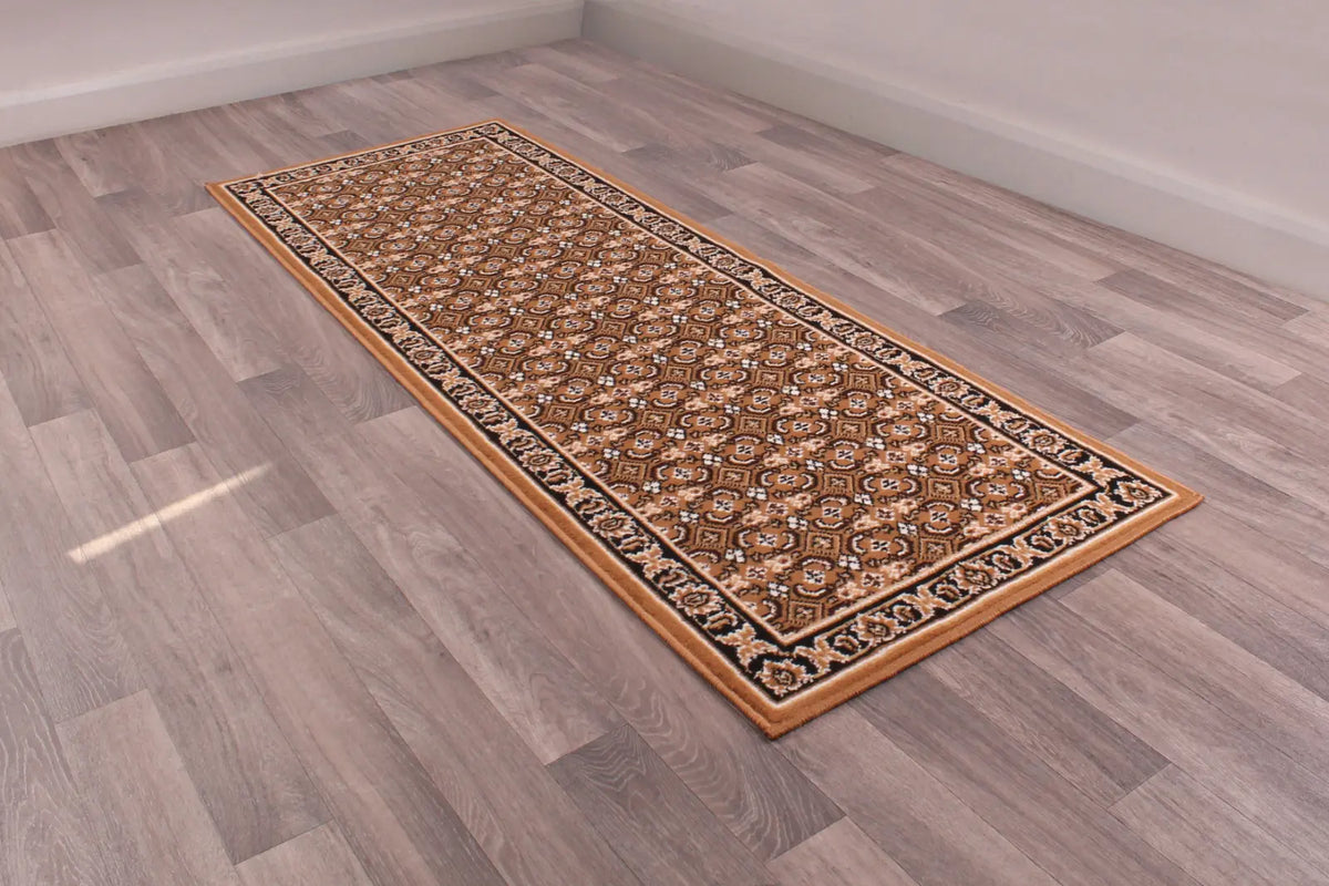 Esher Gold Traditional Oriental Rug