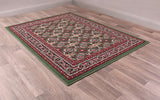 Esher Green Traditional Oriental Rug