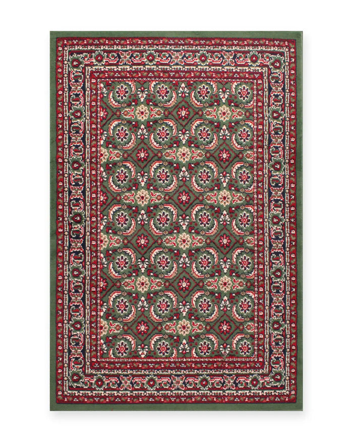 Esher Green Traditional Oriental Rug
