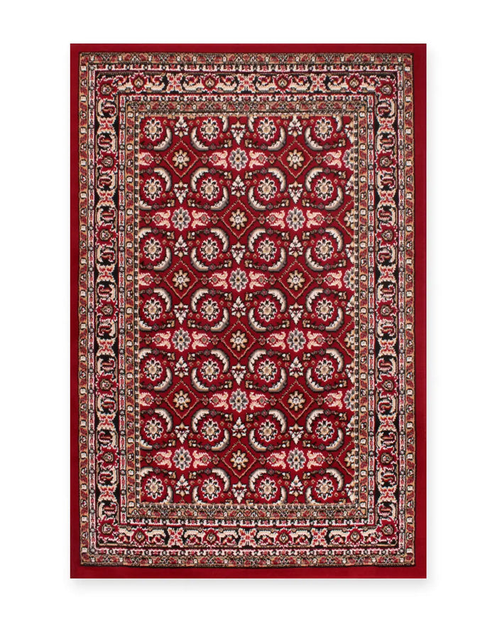 Esher Red Traditional Oriental Rug