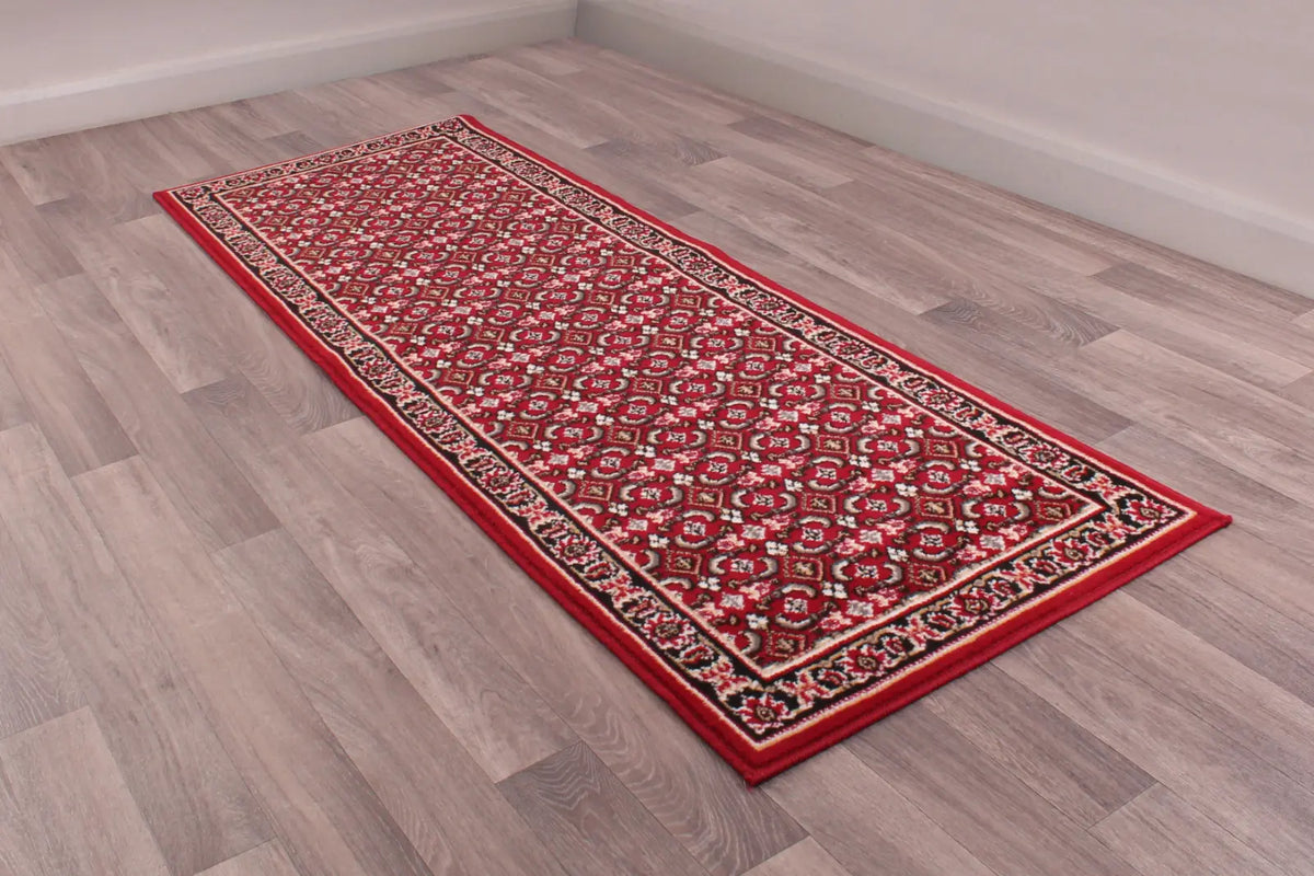 Esher Red Traditional Oriental Rug