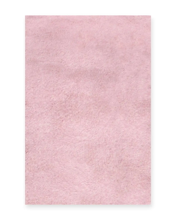 Frost Pink Tipped Faux Fur Rug