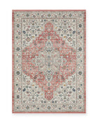 Hawthorn Rust Vintage Medallion Rug