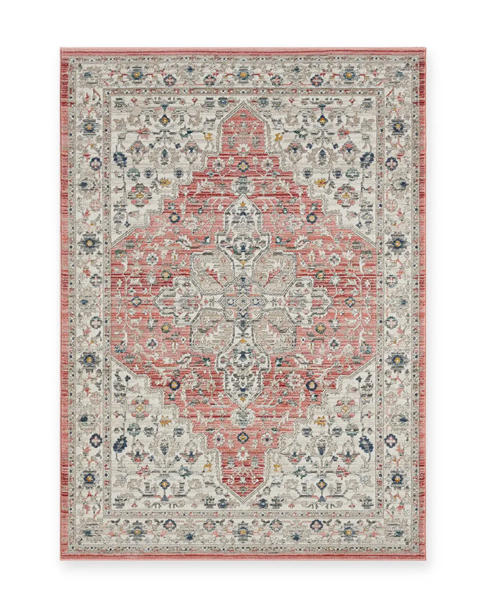 Hawthorn Rust Vintage Medallion Rug