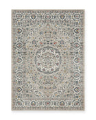 Hazel Beige Vintage Rosette Rug