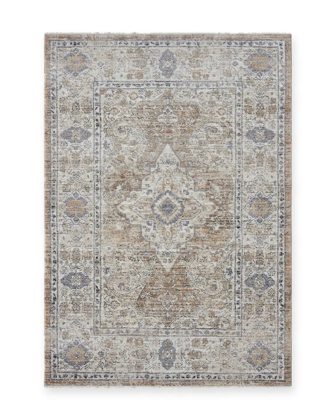 Heather Multicolour Vintage Medallion Rug