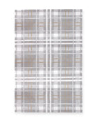 Highland Grey & Mustard Tartan Check Rug