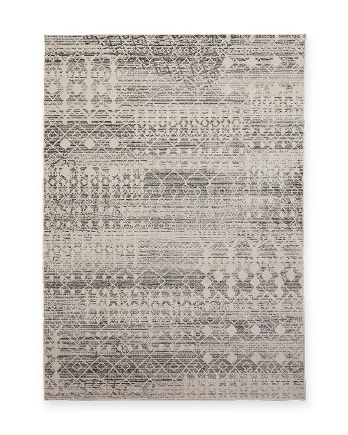 Holly Grey Vintage Tribal Rug